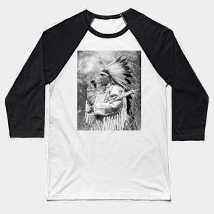 Indian Chief Whirlwind Soldier, 1925. Vintage Photo Baseball T-Shirt